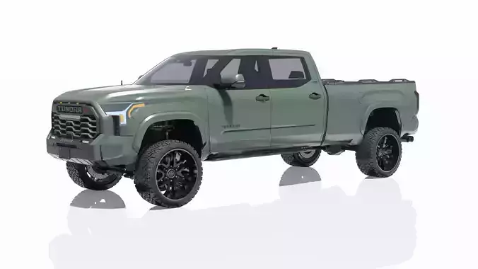 2022 Toyota Tundra TRD Pro  Tundra Badge Edition Lifted 3D model