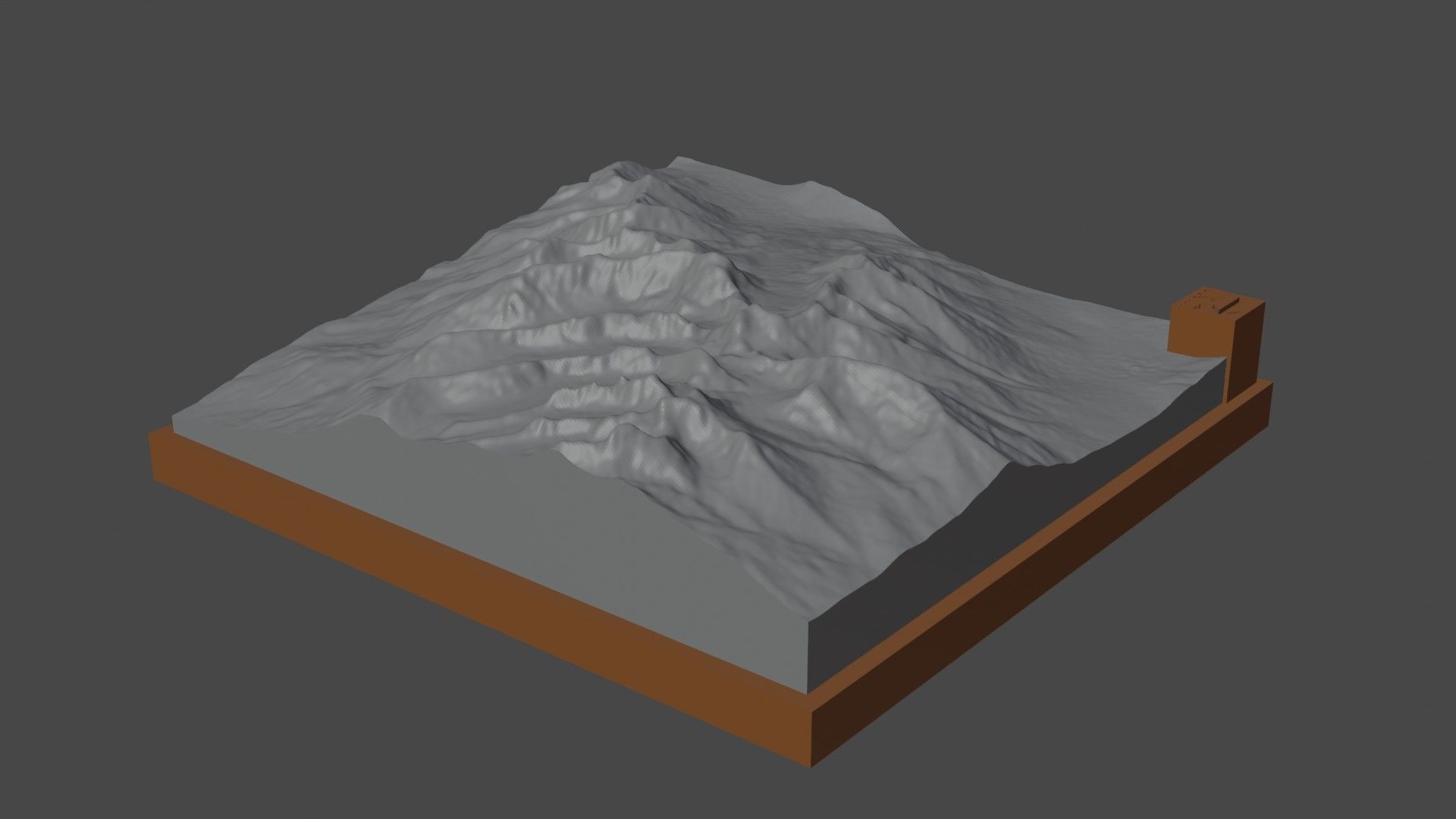 Kangju Kangri 3D print model_7