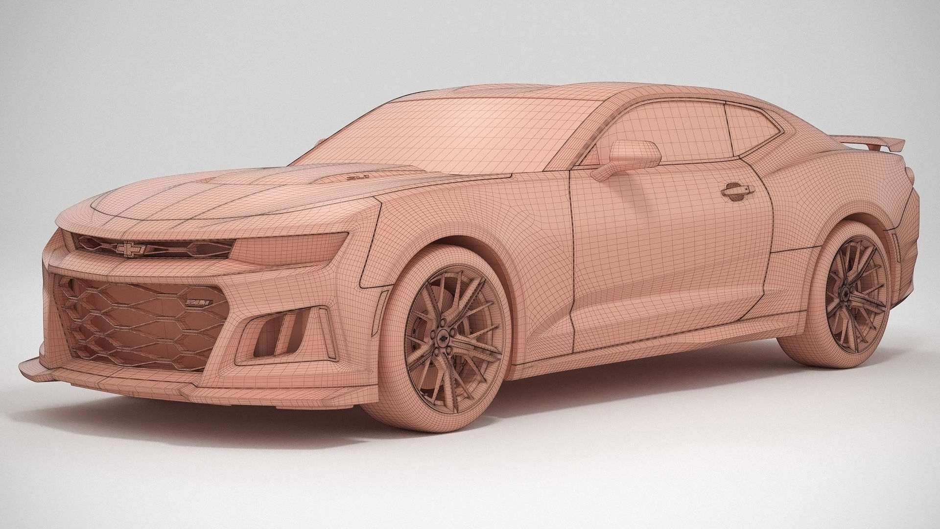 Chevrolet Camaro ZL1 2022 3D model_21