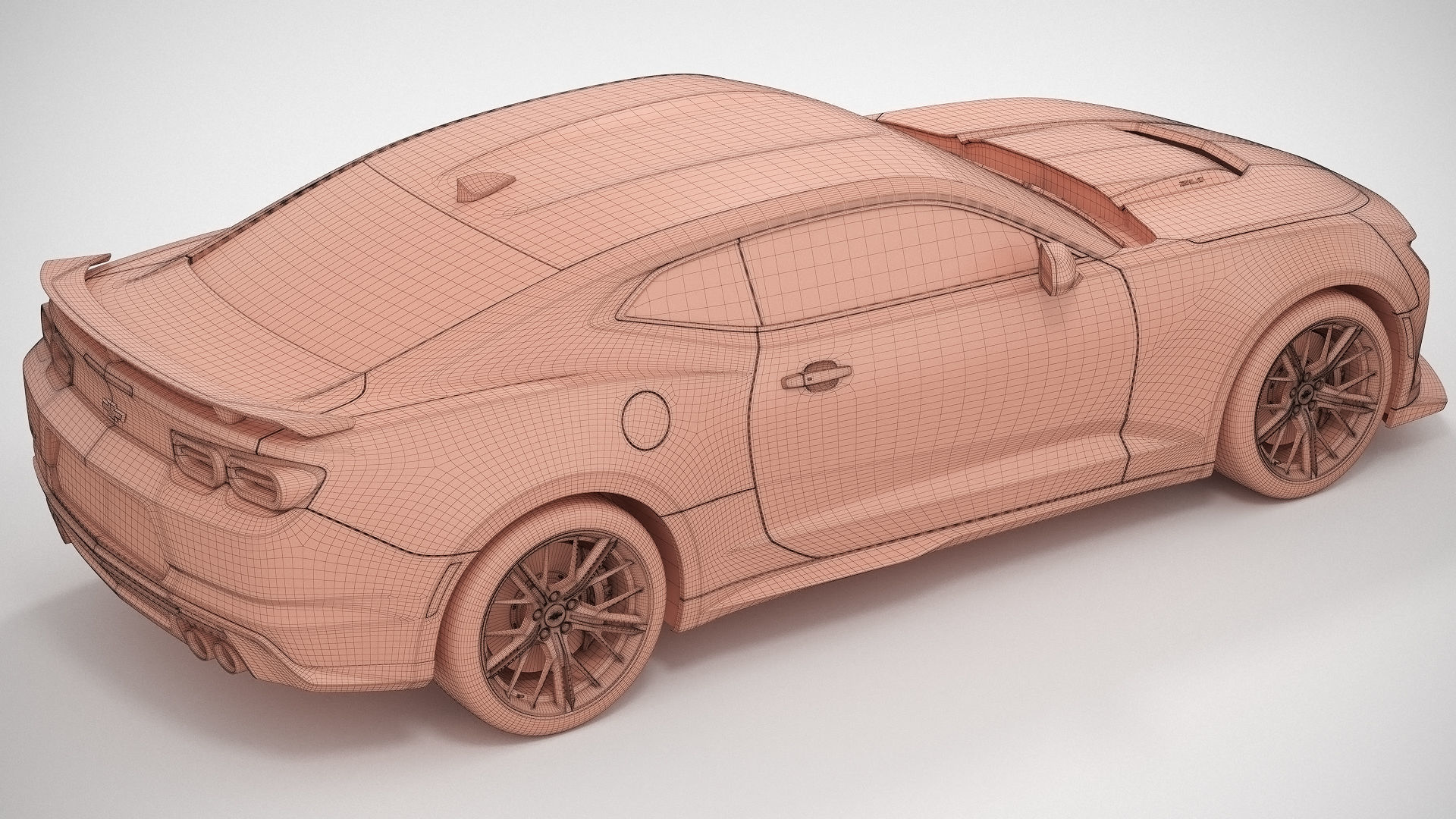 Chevrolet Camaro ZL1 2022 3D model_22