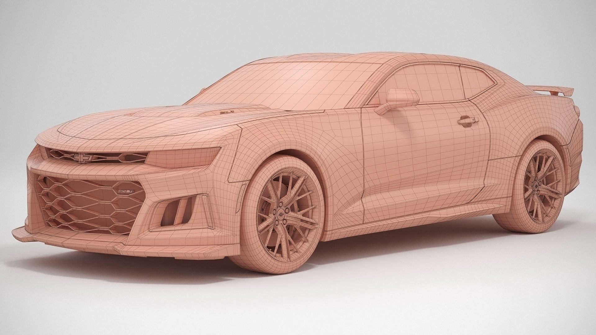 Chevrolet Camaro ZL1 2022 3D model_19