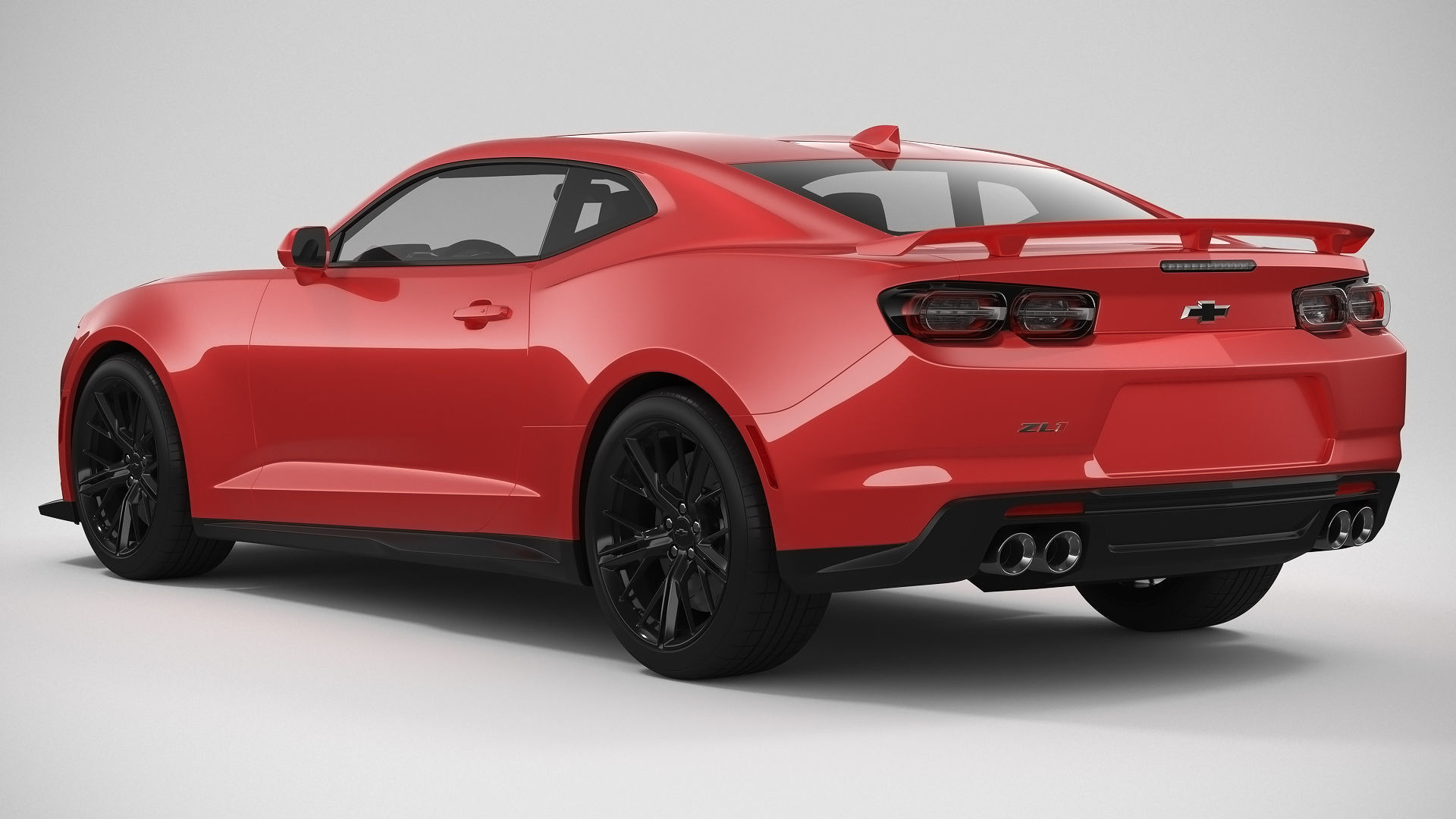 Chevrolet Camaro ZL1 2022 3D model_3