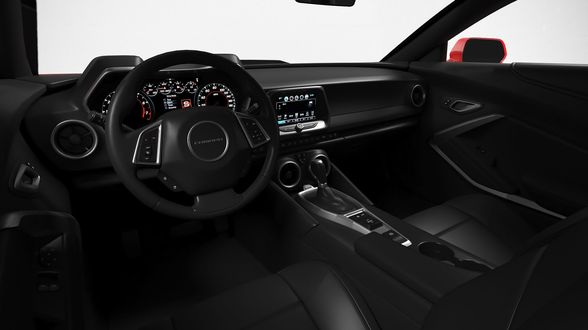 Chevrolet Camaro ZL1 2022 3D model_11