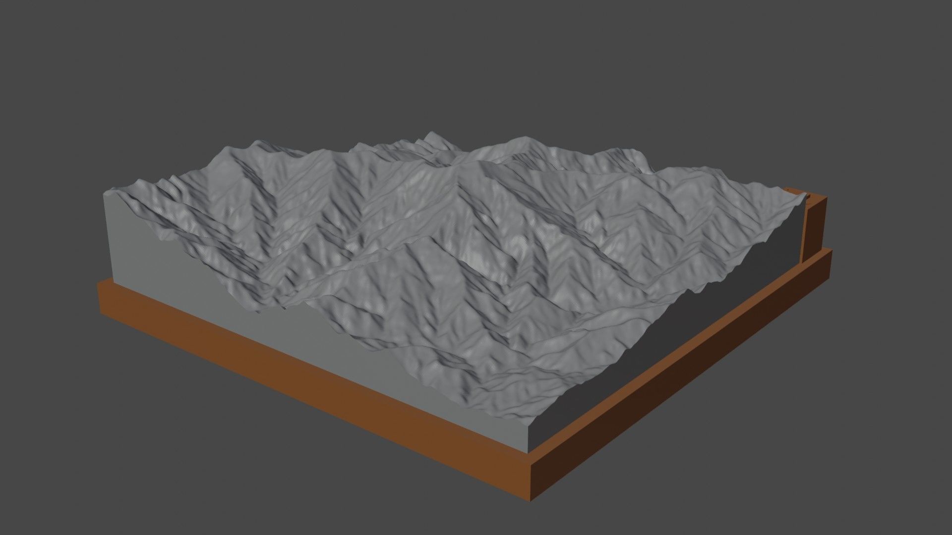 Manakau mountain 3D print model_7