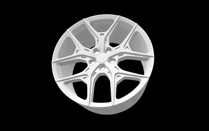 Vossen HF5 scalable and printable rim