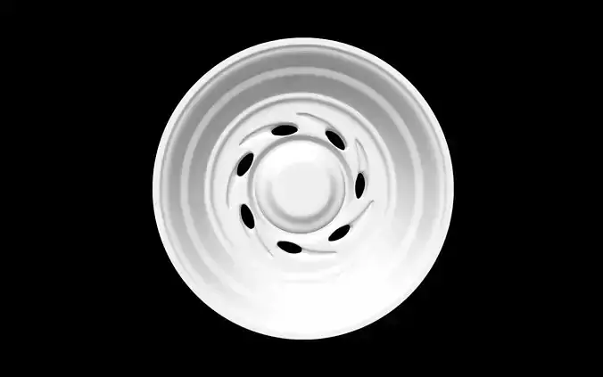 Weld Typhoon scalable and printable rim 3D print model