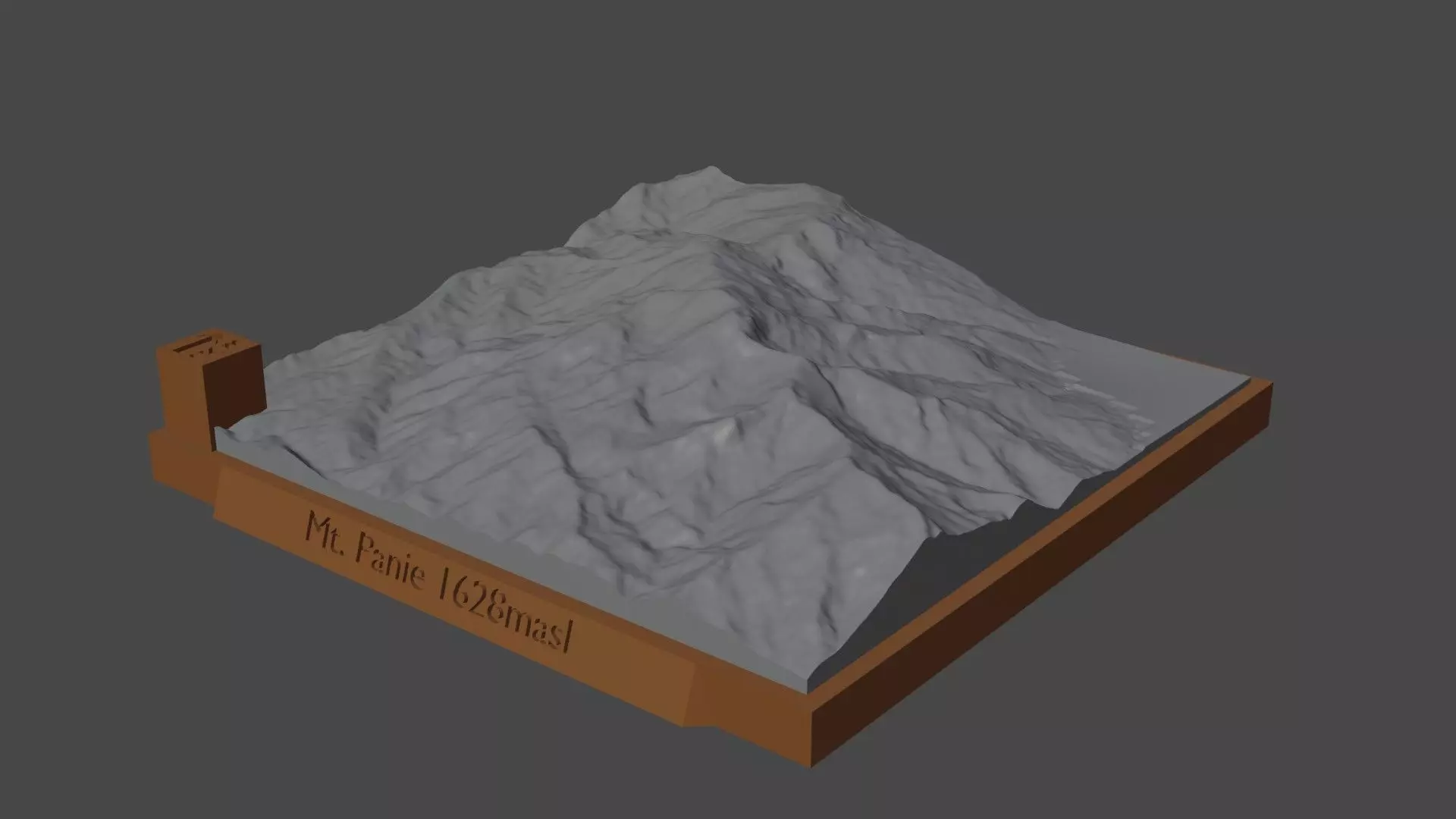 Mount Panie 3D print model
