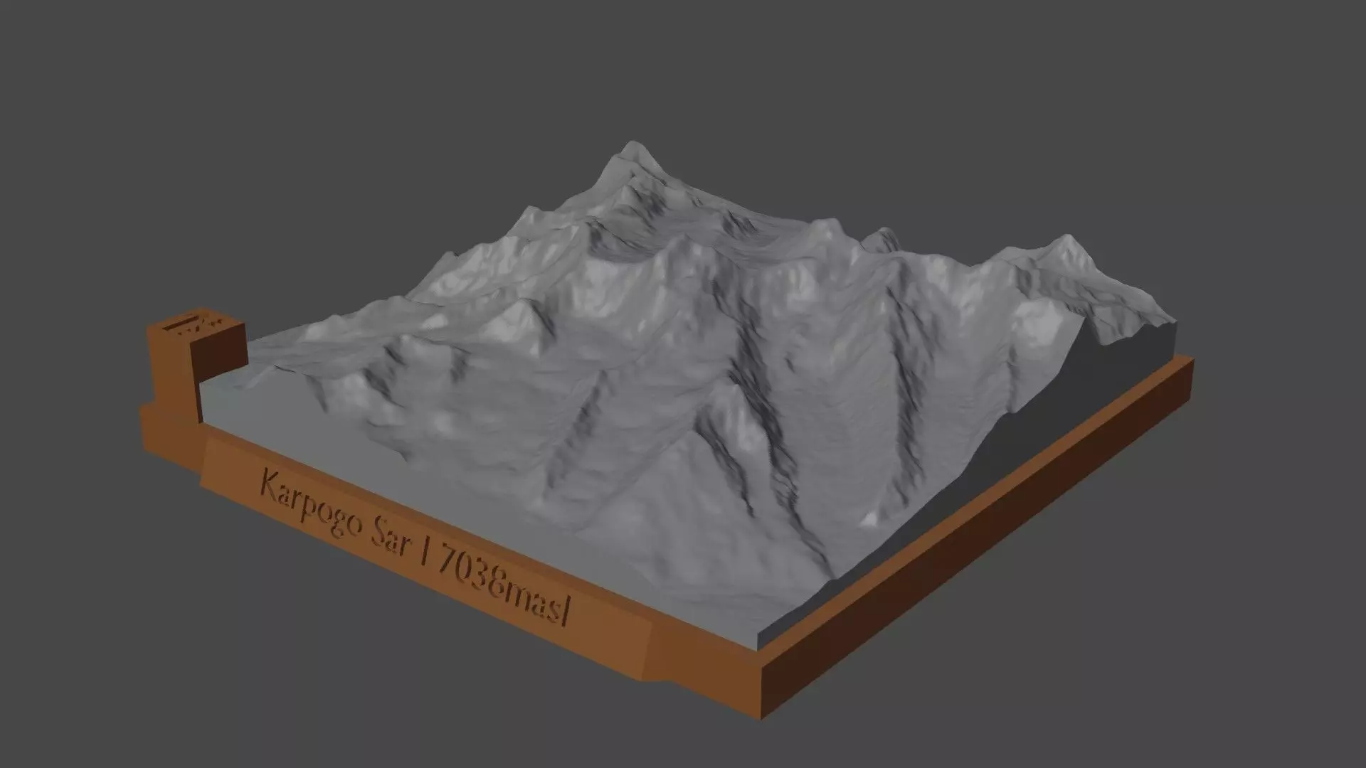Karpogo Sar I 3D print model