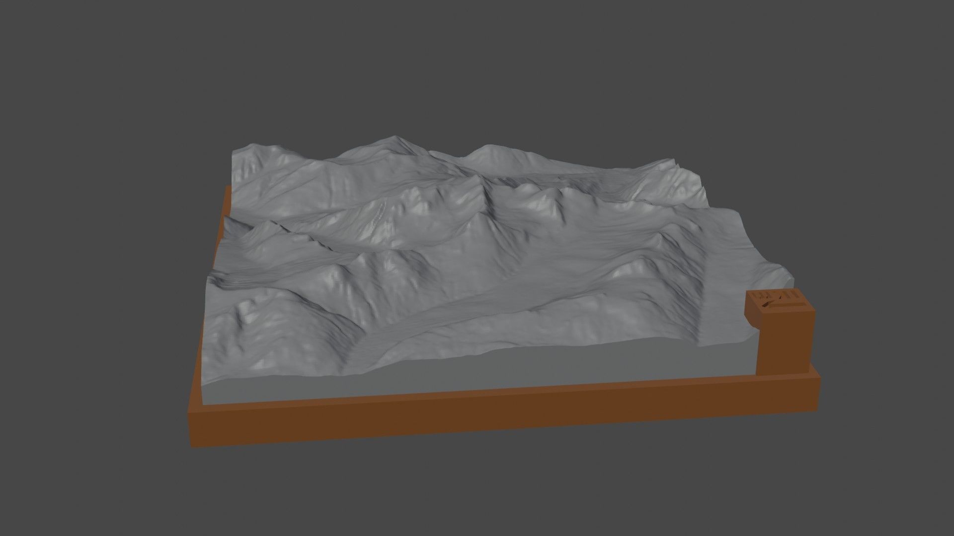 Mount Pattullo 3D print model_6