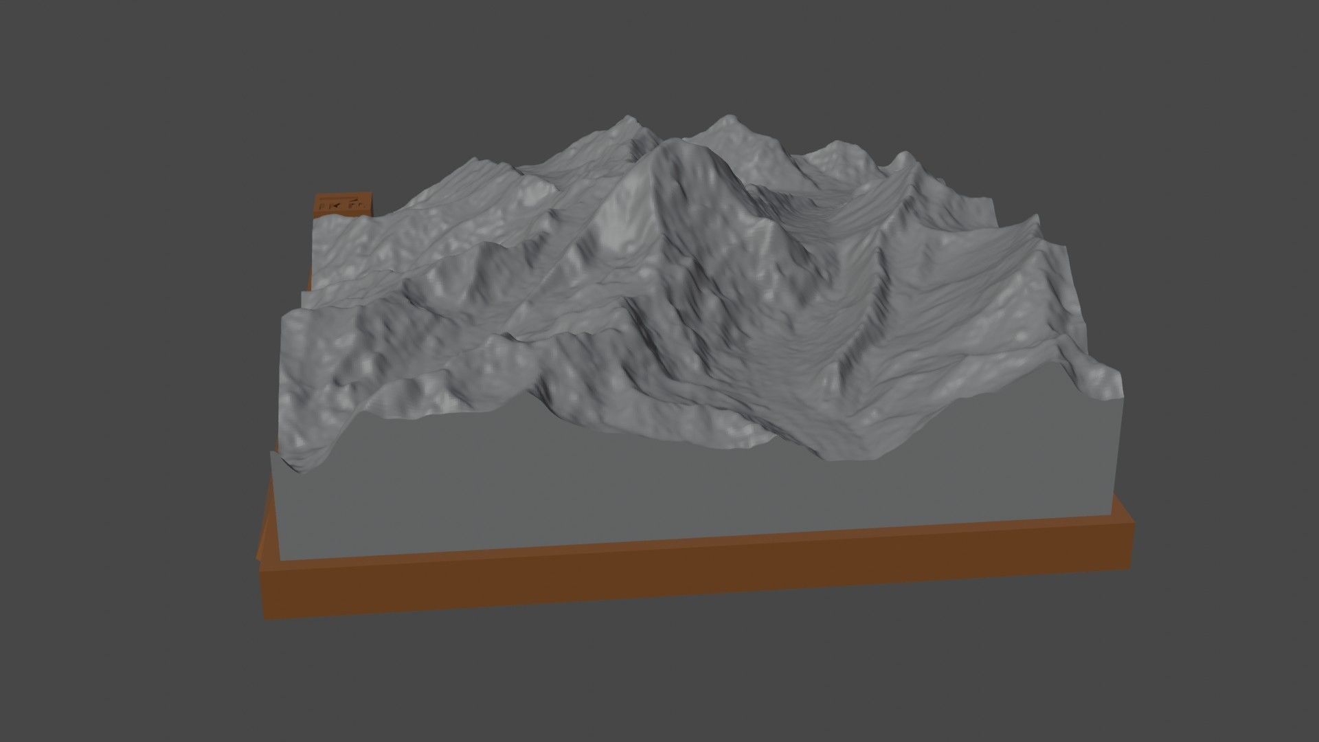 Karun Kuh 3D print model_1