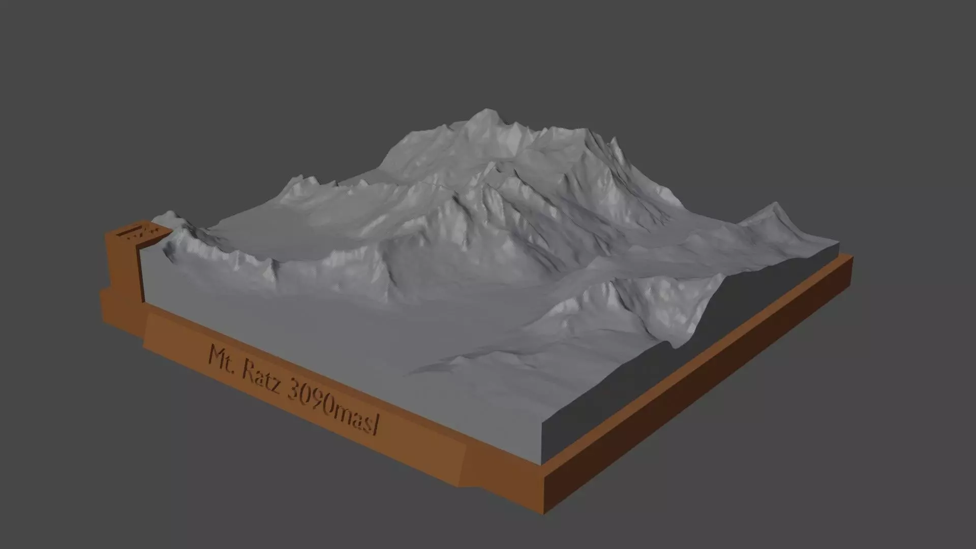 Mount Ratz 3D print model