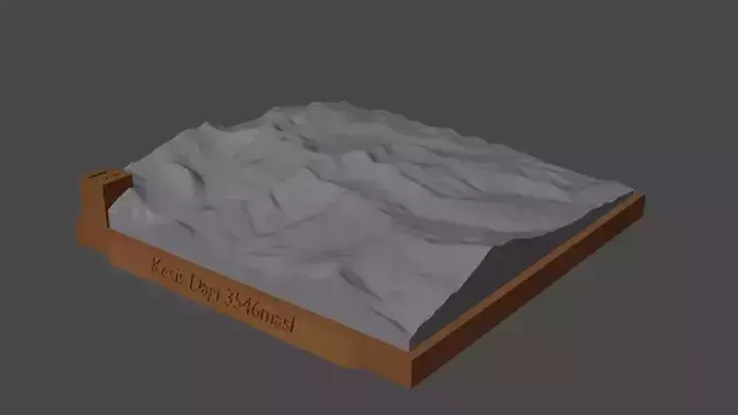Kesis Dagi 3D print model