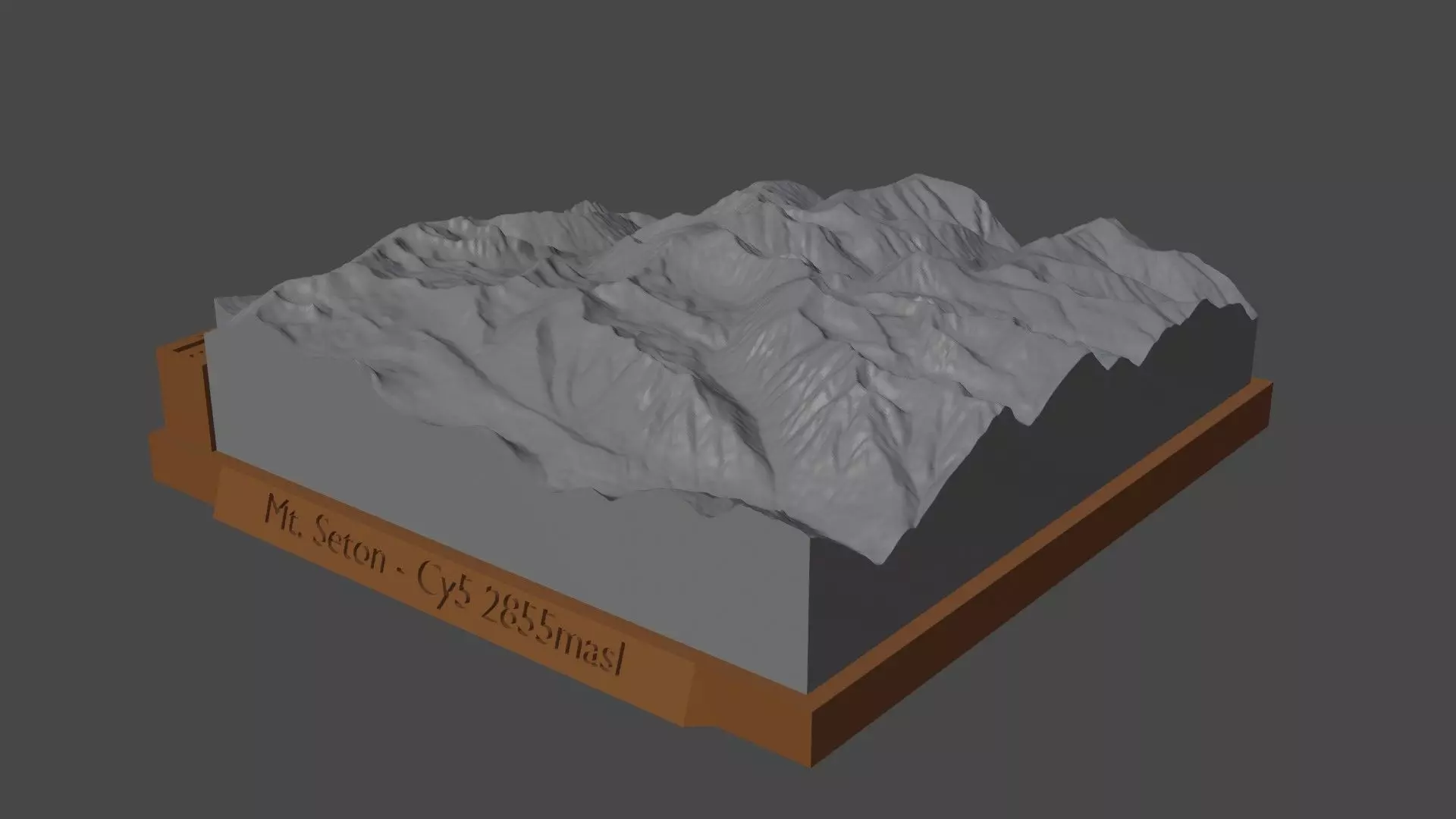 Mount Seton - Cy5 3D print model_0