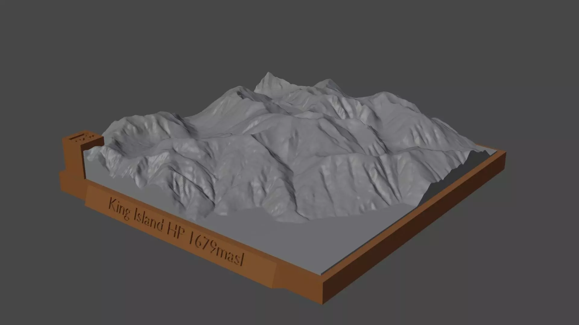 King Island HP 3D print model_0