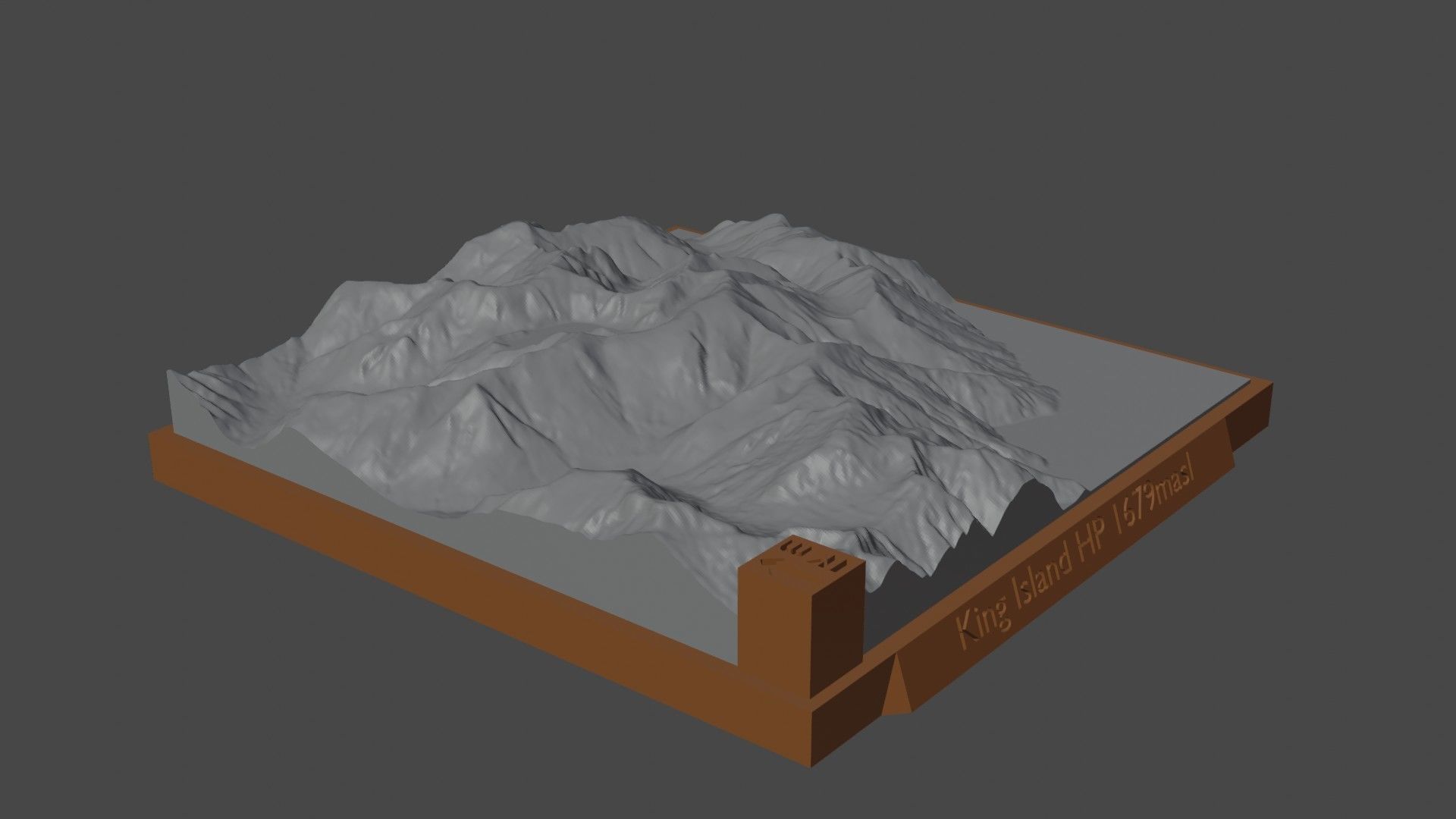 King Island HP 3D print model_3