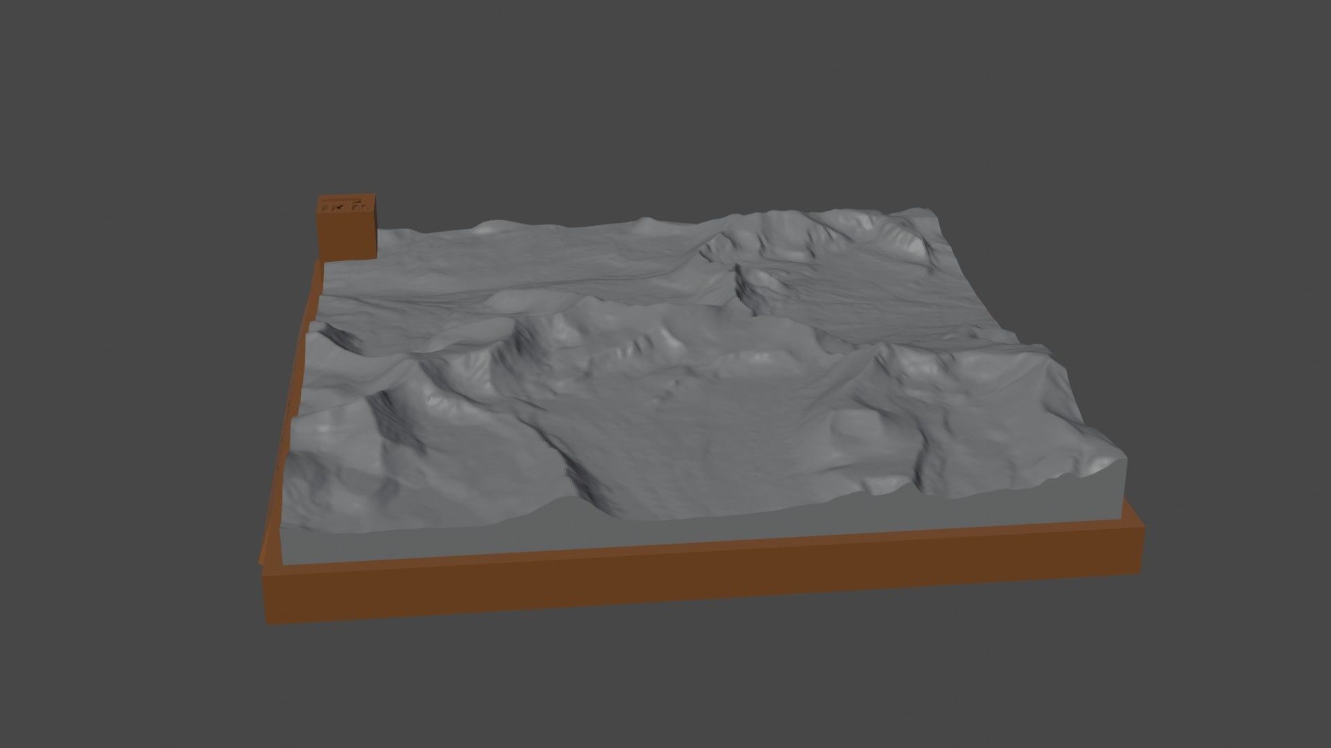 Kings Peak 3D print model_1