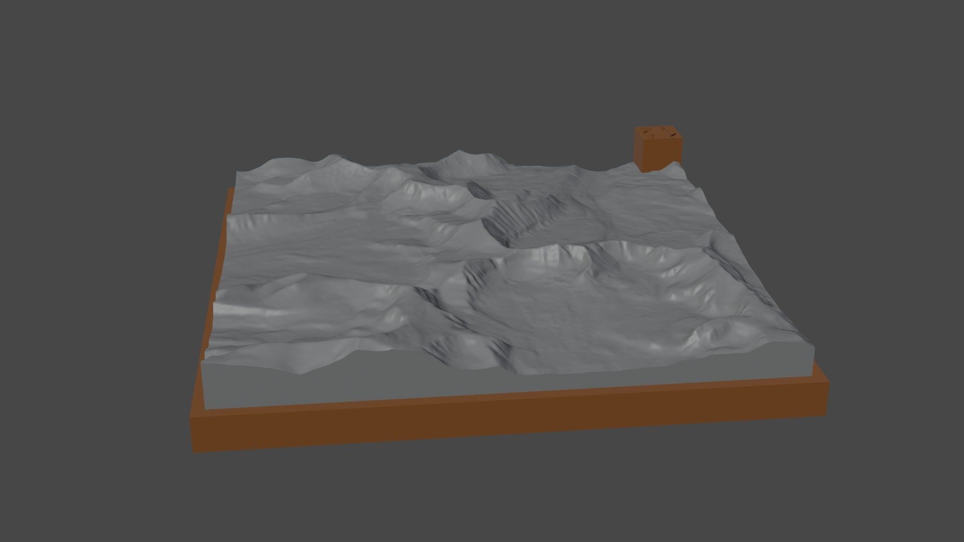 Kings Peak 3D print model_2