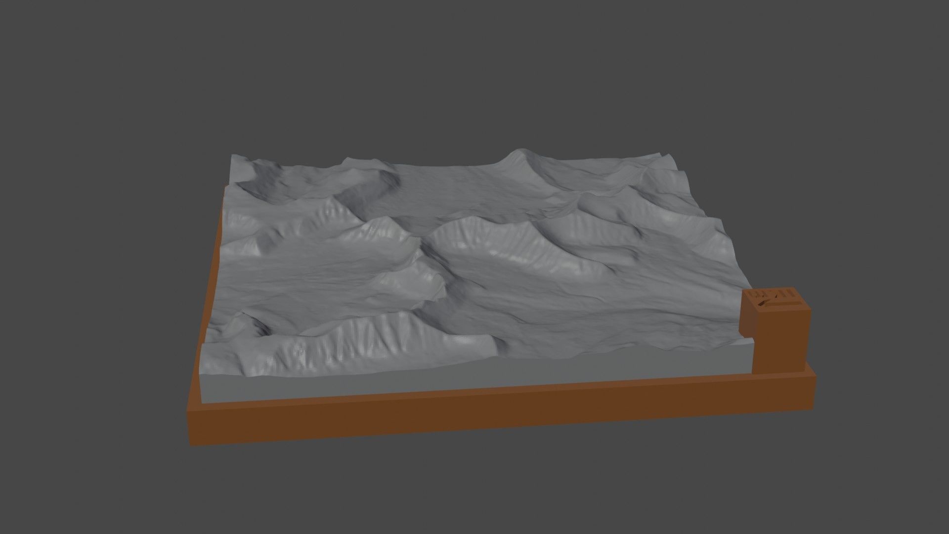 Kings Peak 3D print model_6