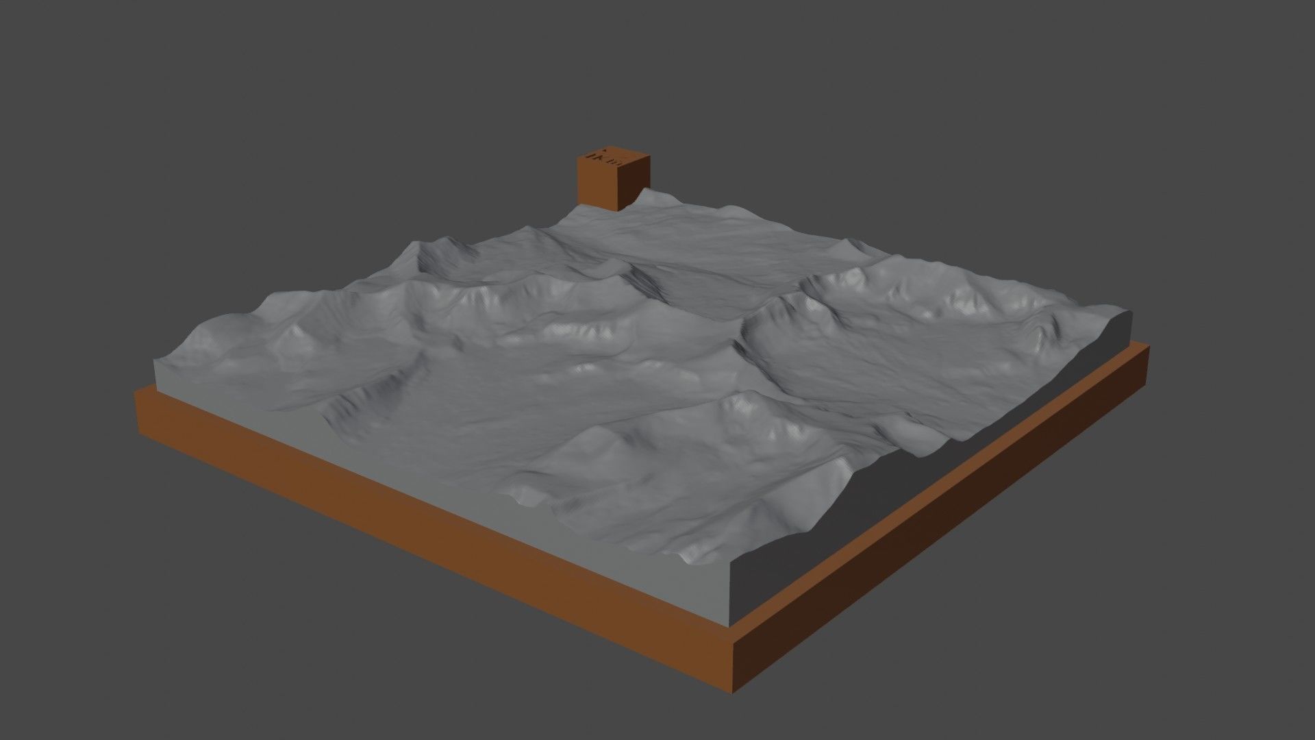 Kings Peak 3D print model_4