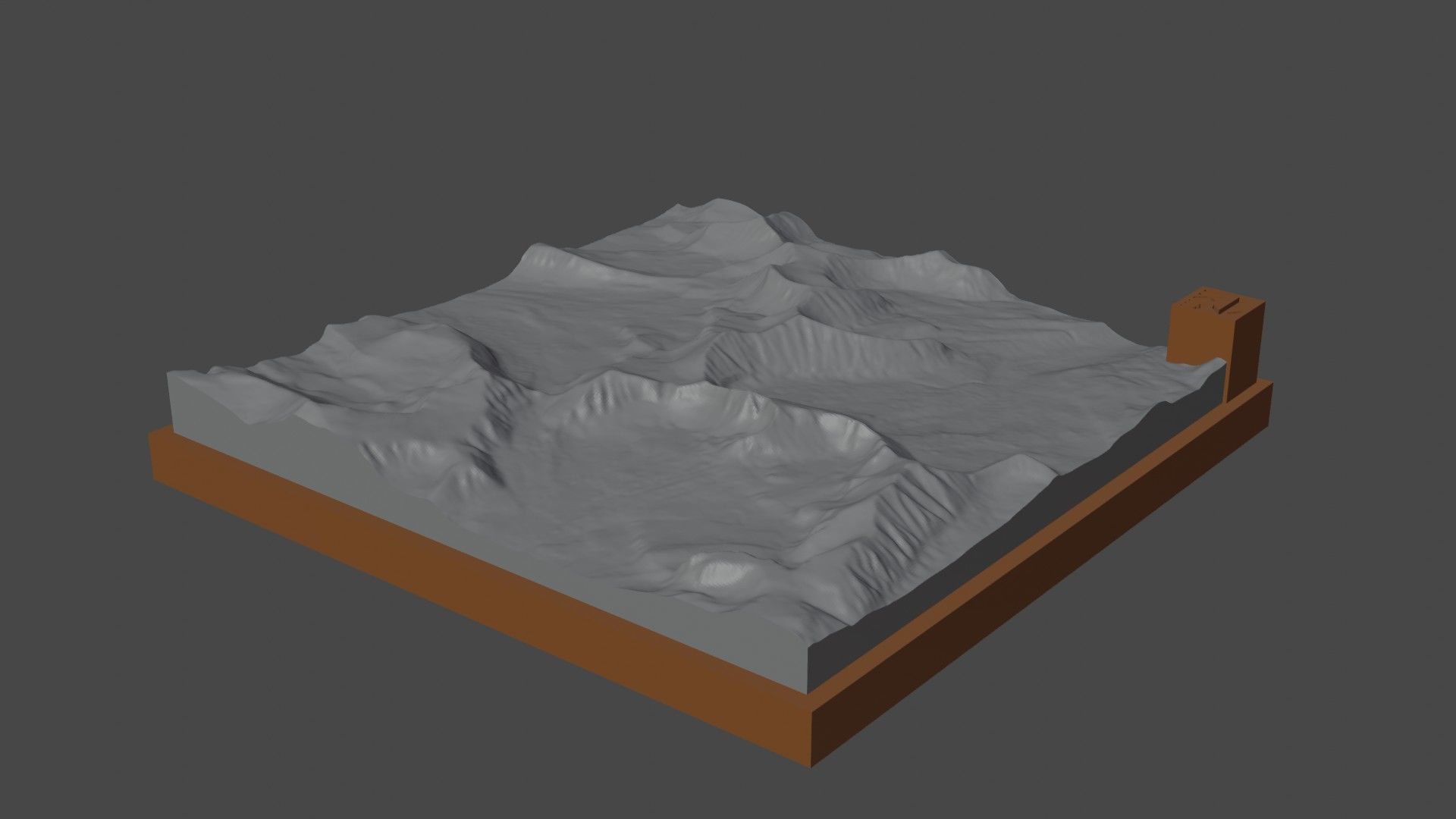 Kings Peak 3D print model_7