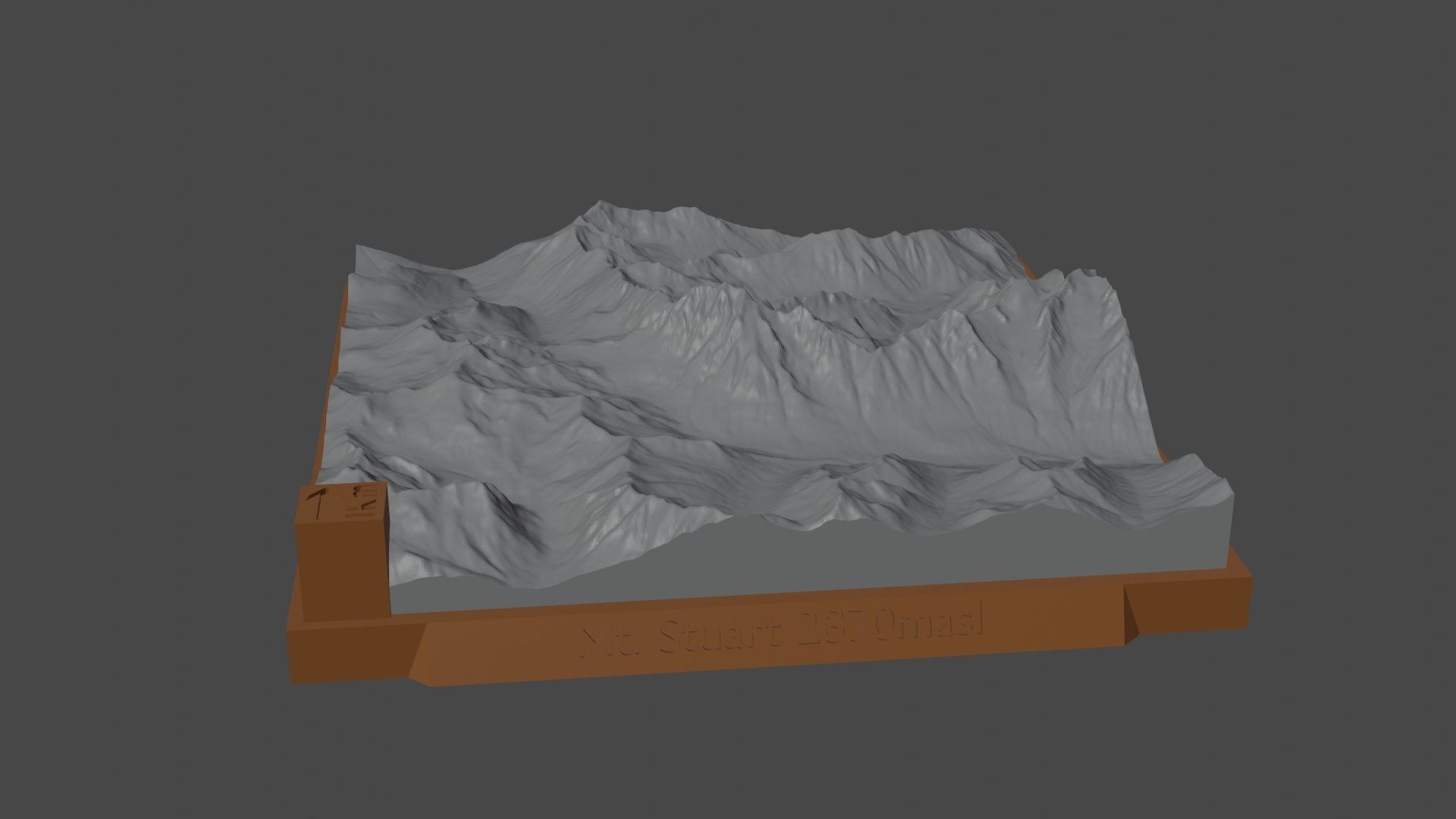 Mount Stuart 3D print model_5