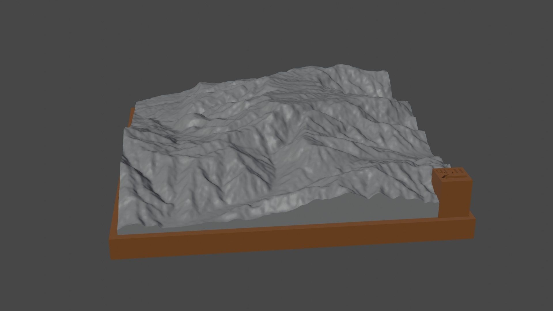 Mount Tagubud 3D print model_6