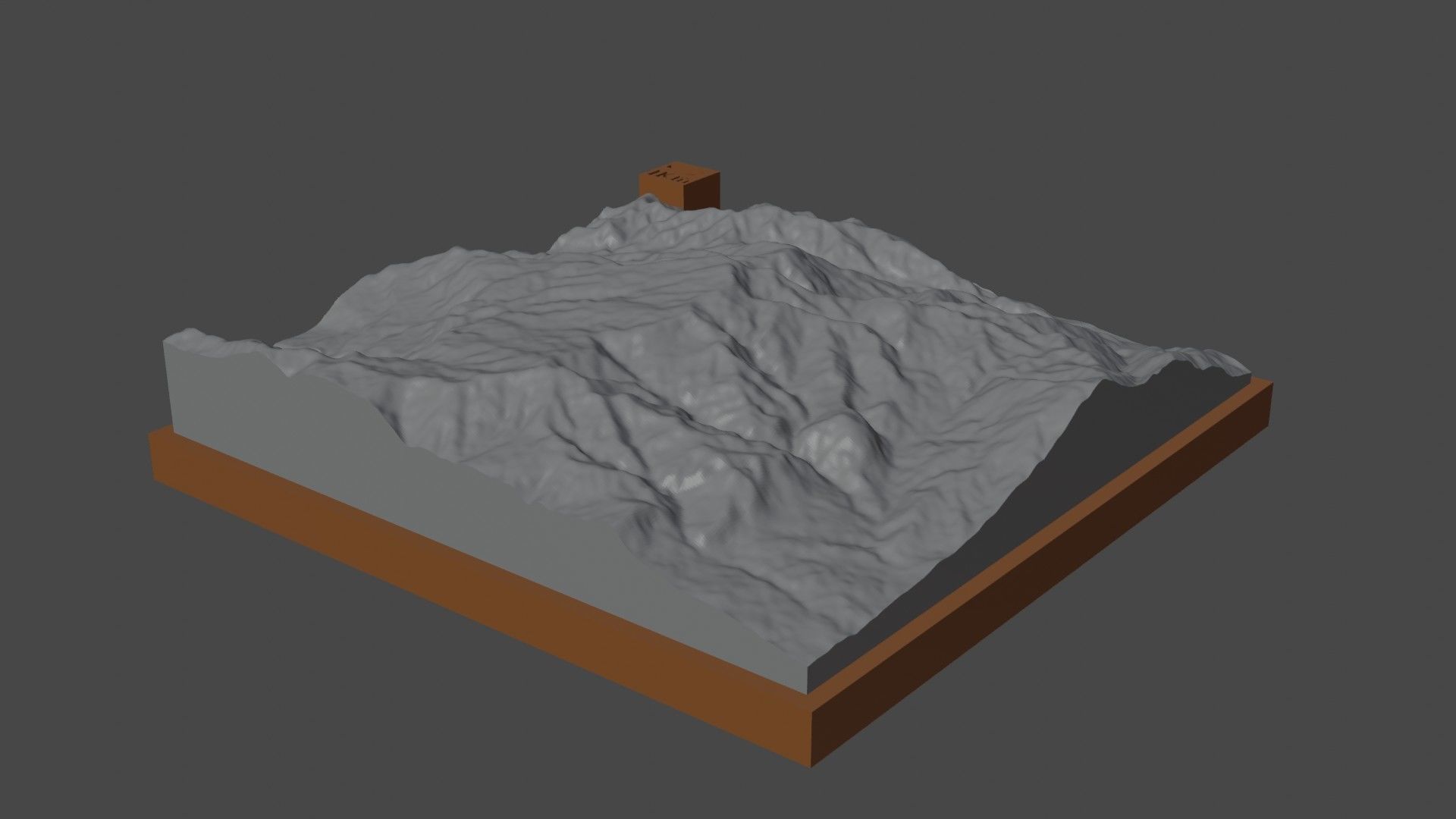 Mount Tagubud 3D print model_4