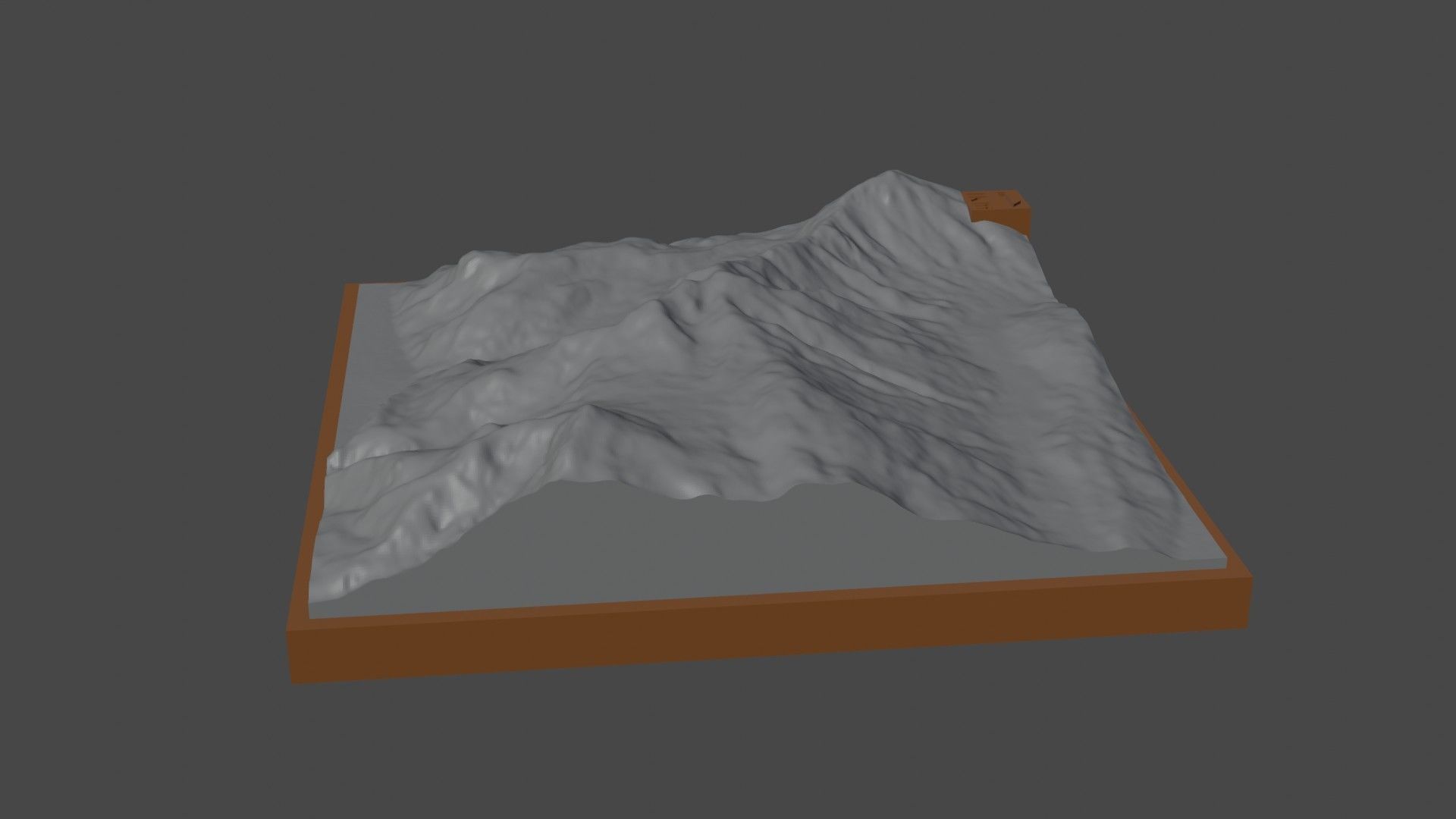 Monte Bondone 3D print model_2