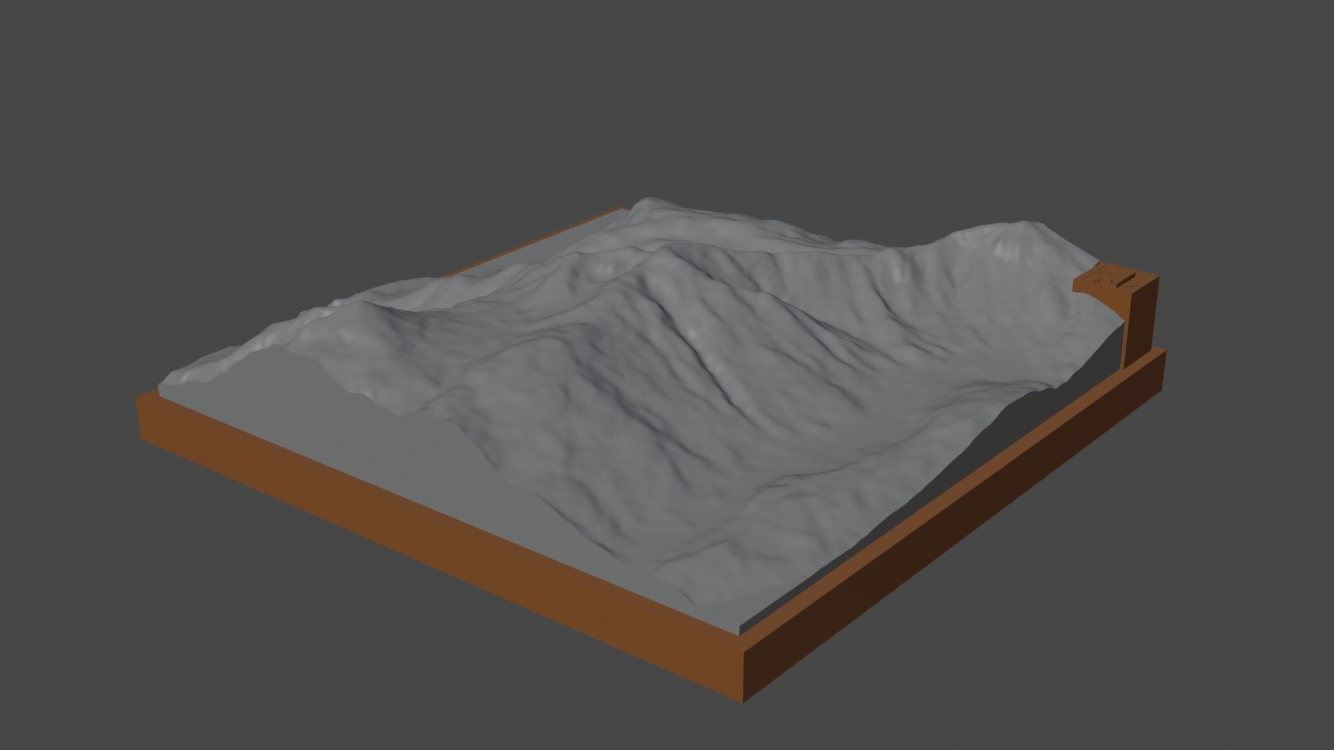 Monte Bondone 3D print model_7