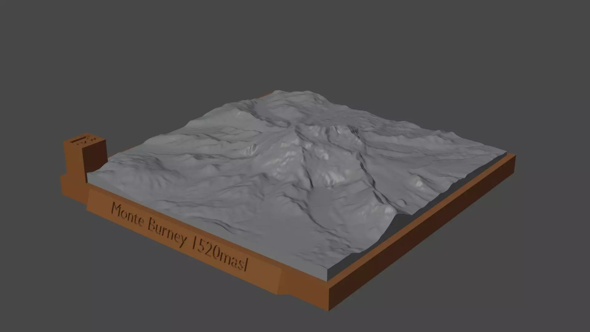 Monte Burney 3D print model