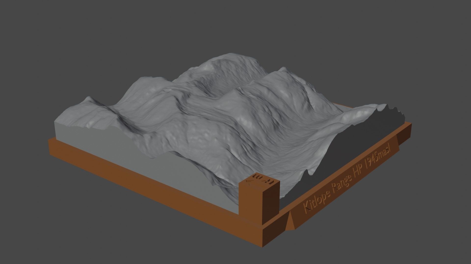 Kitlope Range HP 3D print model_3