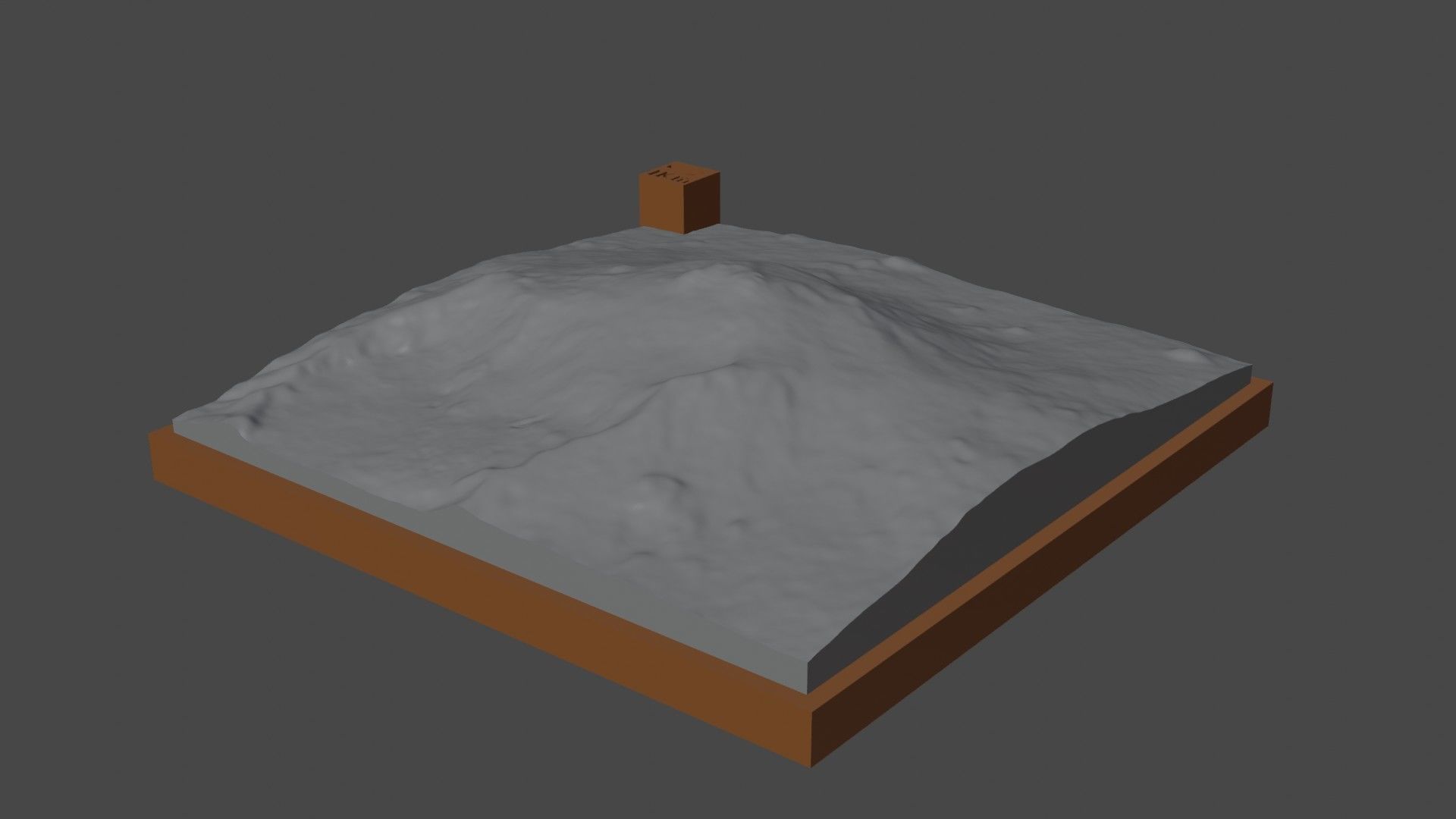 Monte Etna 3D print model_4