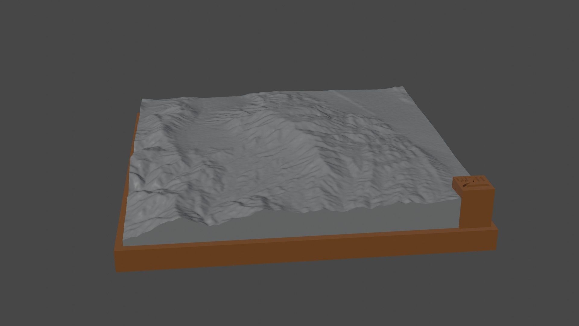 Kogantag mountain 3D print model_6