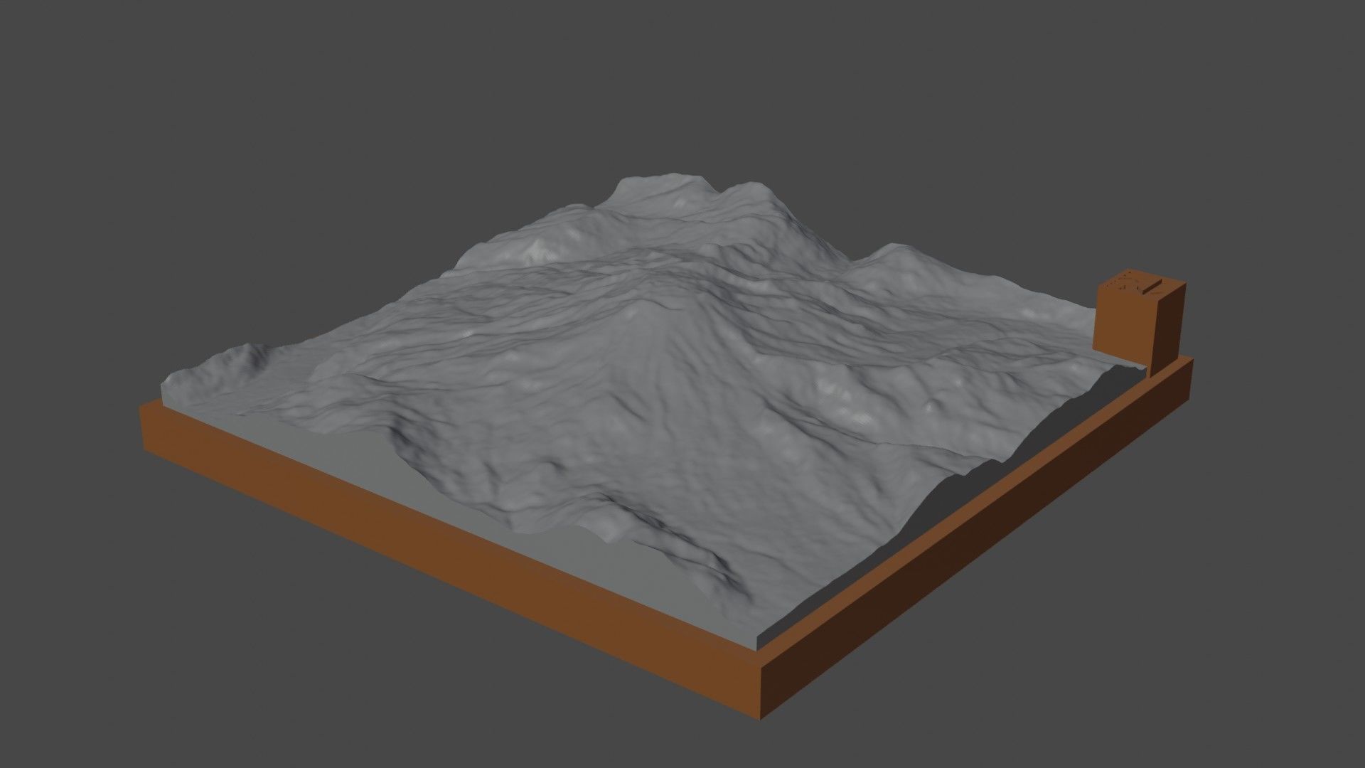 Monte Mentolat 3D print model_7