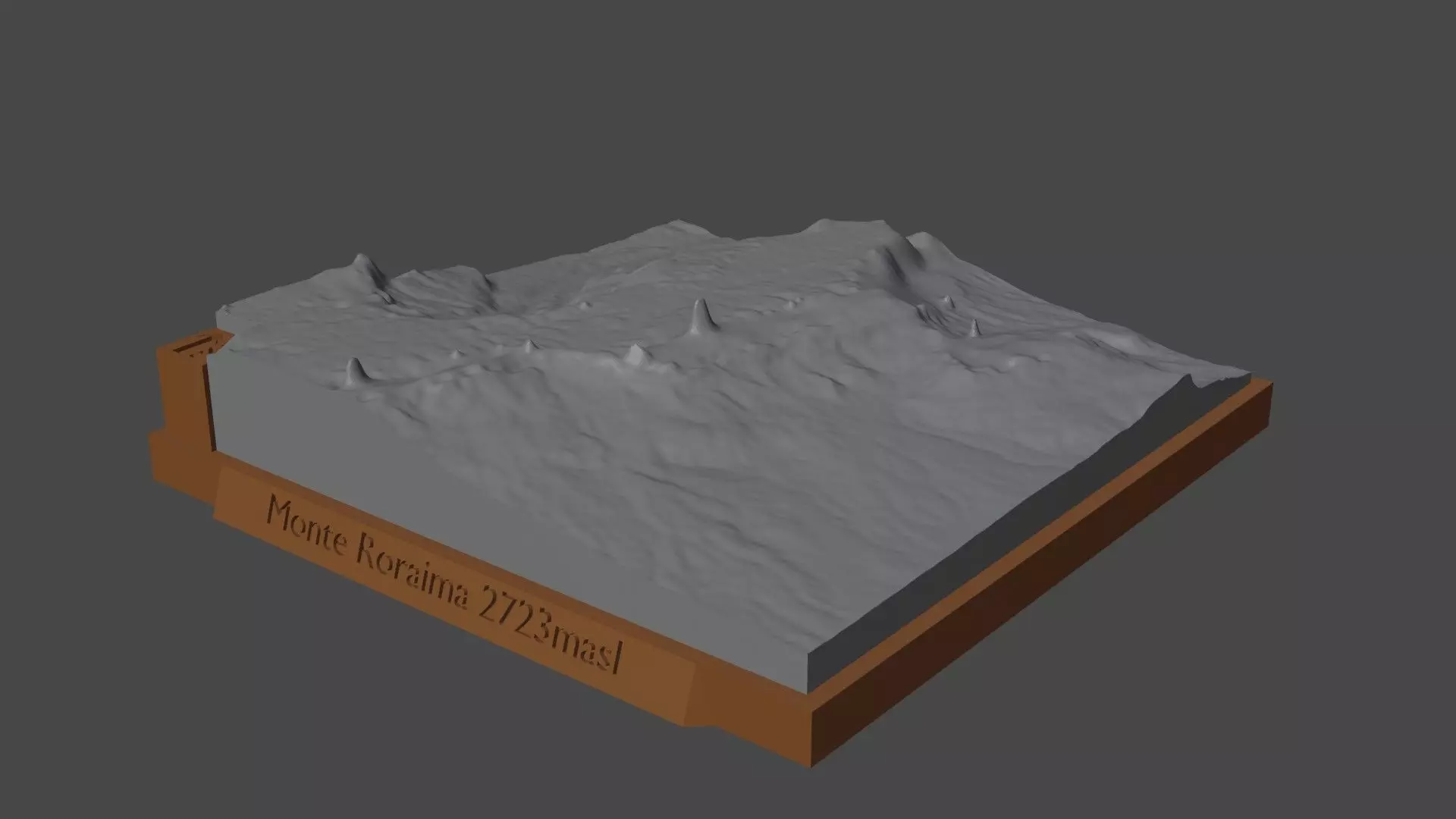Monte Roraima 3D print model