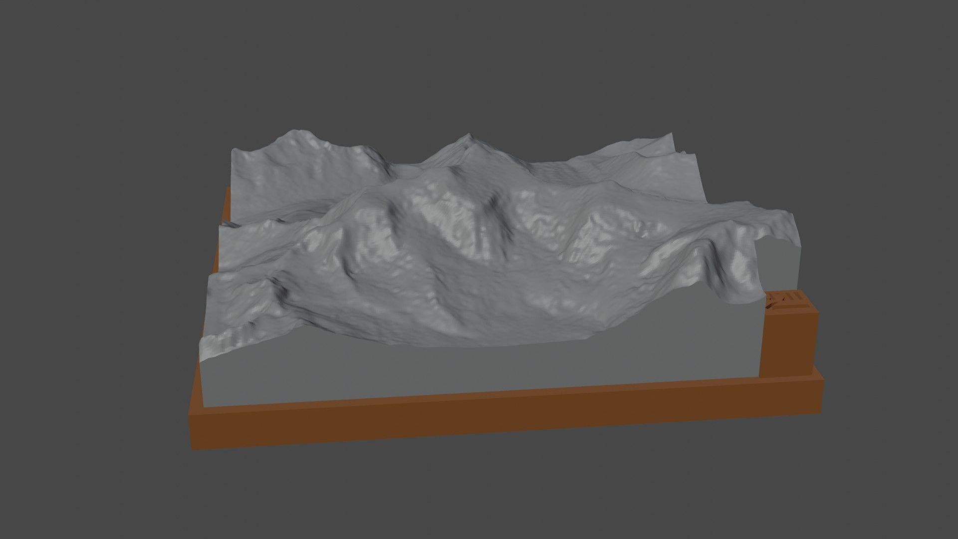 Monte San Lorenzo 3D print model_6