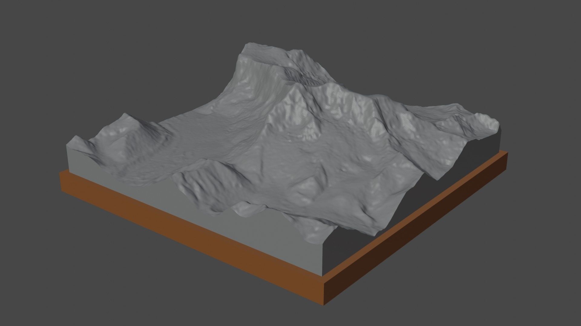 Monte San Lorenzo 3D print model_4