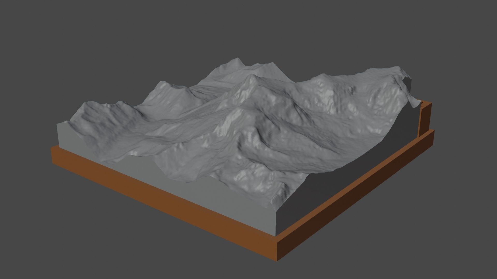 Monte San Lorenzo 3D print model_7