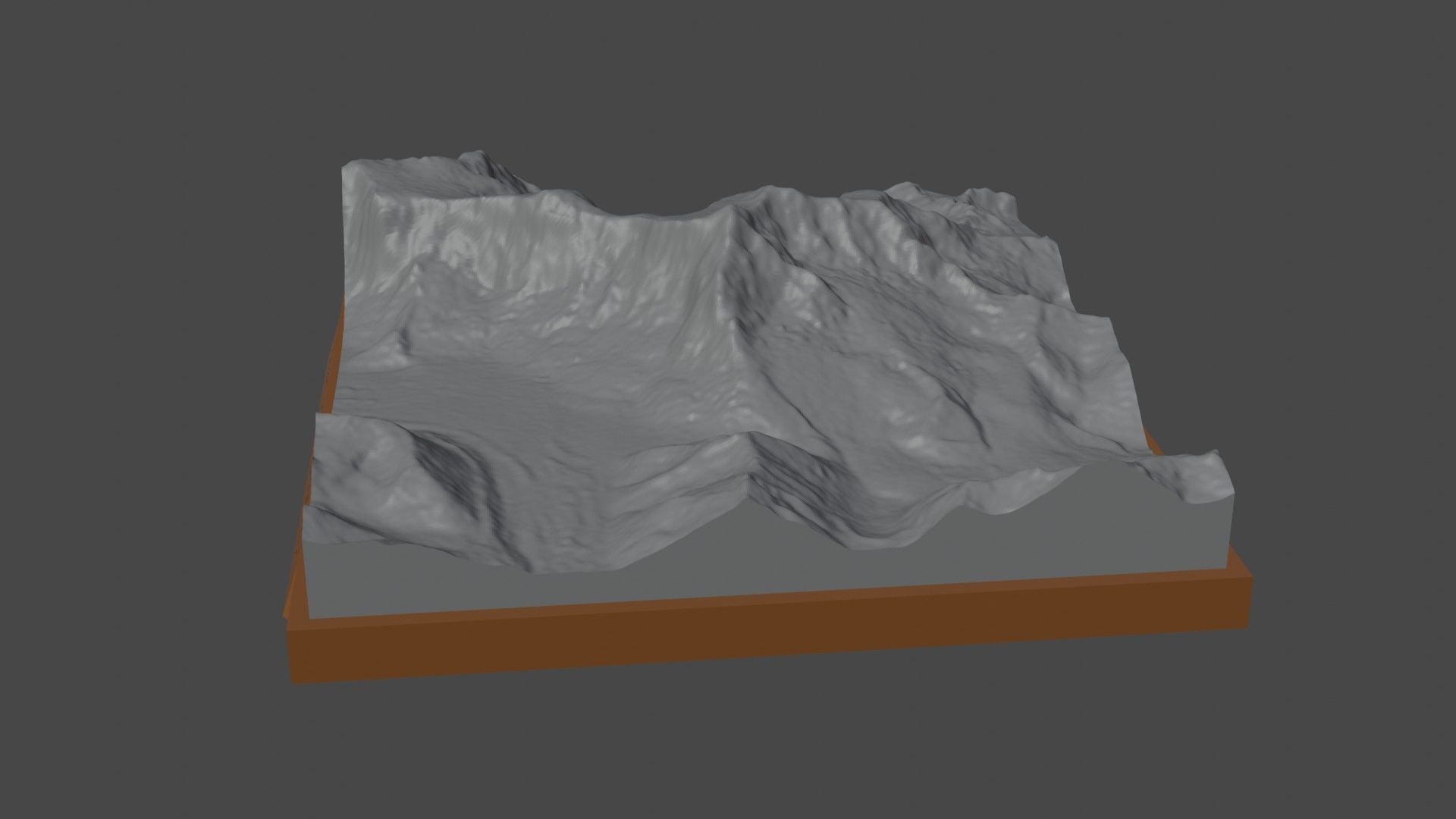 Monte San Lorenzo 3D print model_1