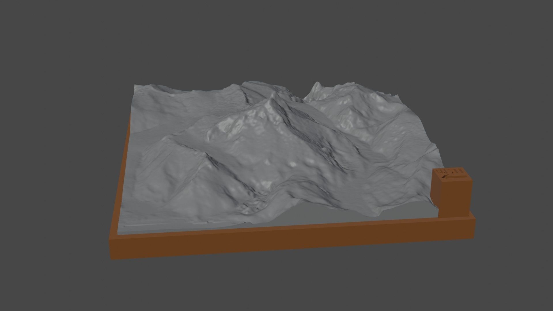 Monte Sarmiento 3D print model_6