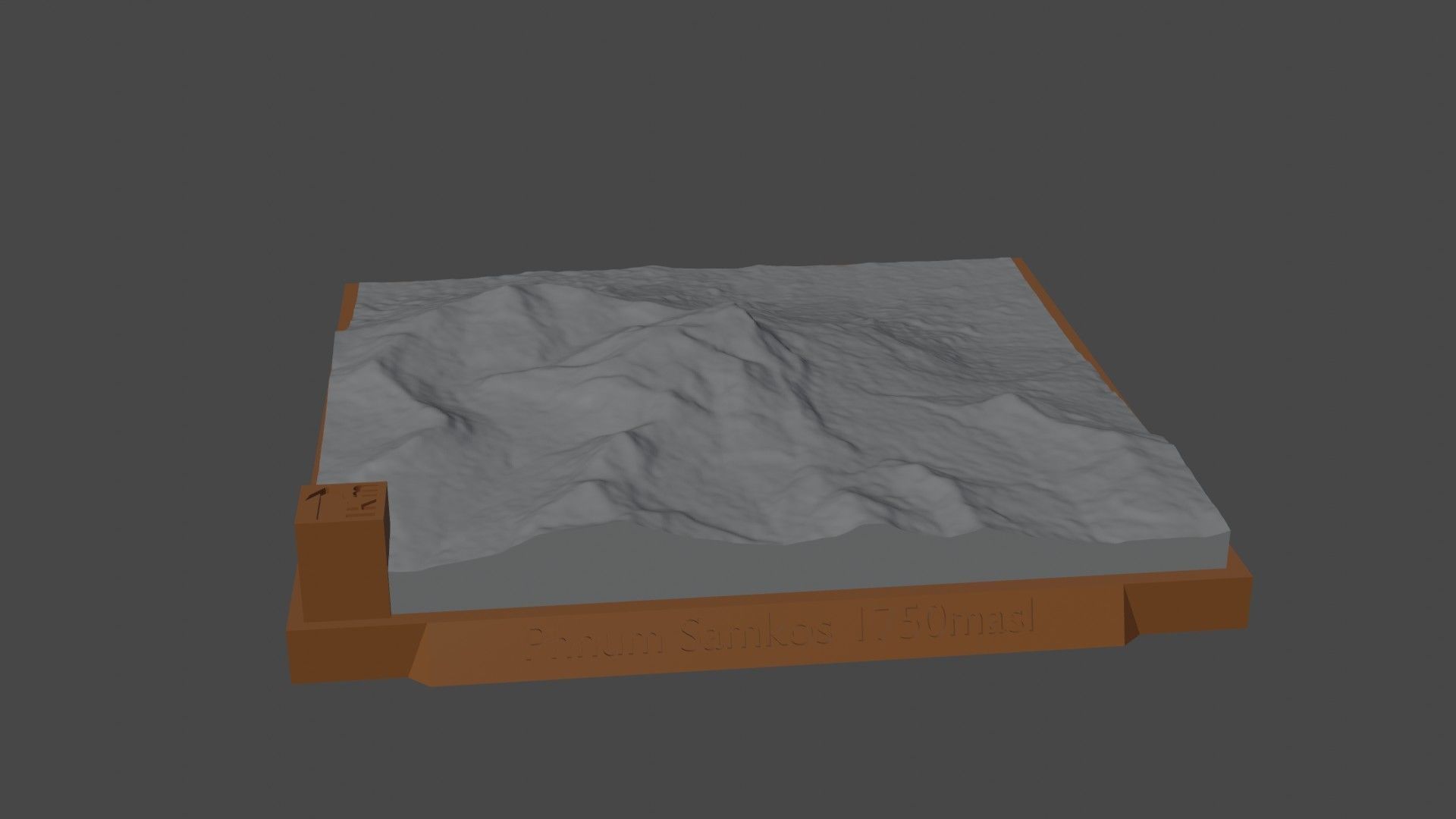 Phnum Samkos 3D print model_5