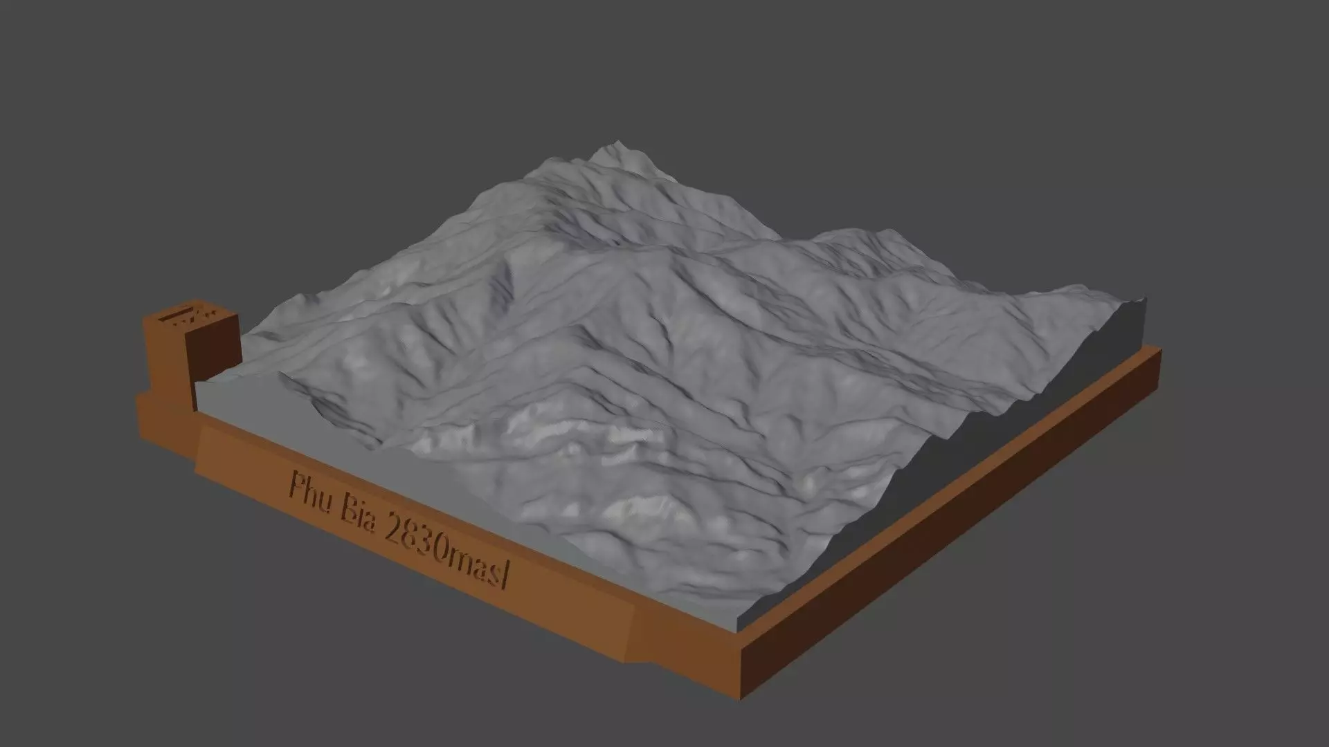 Phu Bia 3D print model
