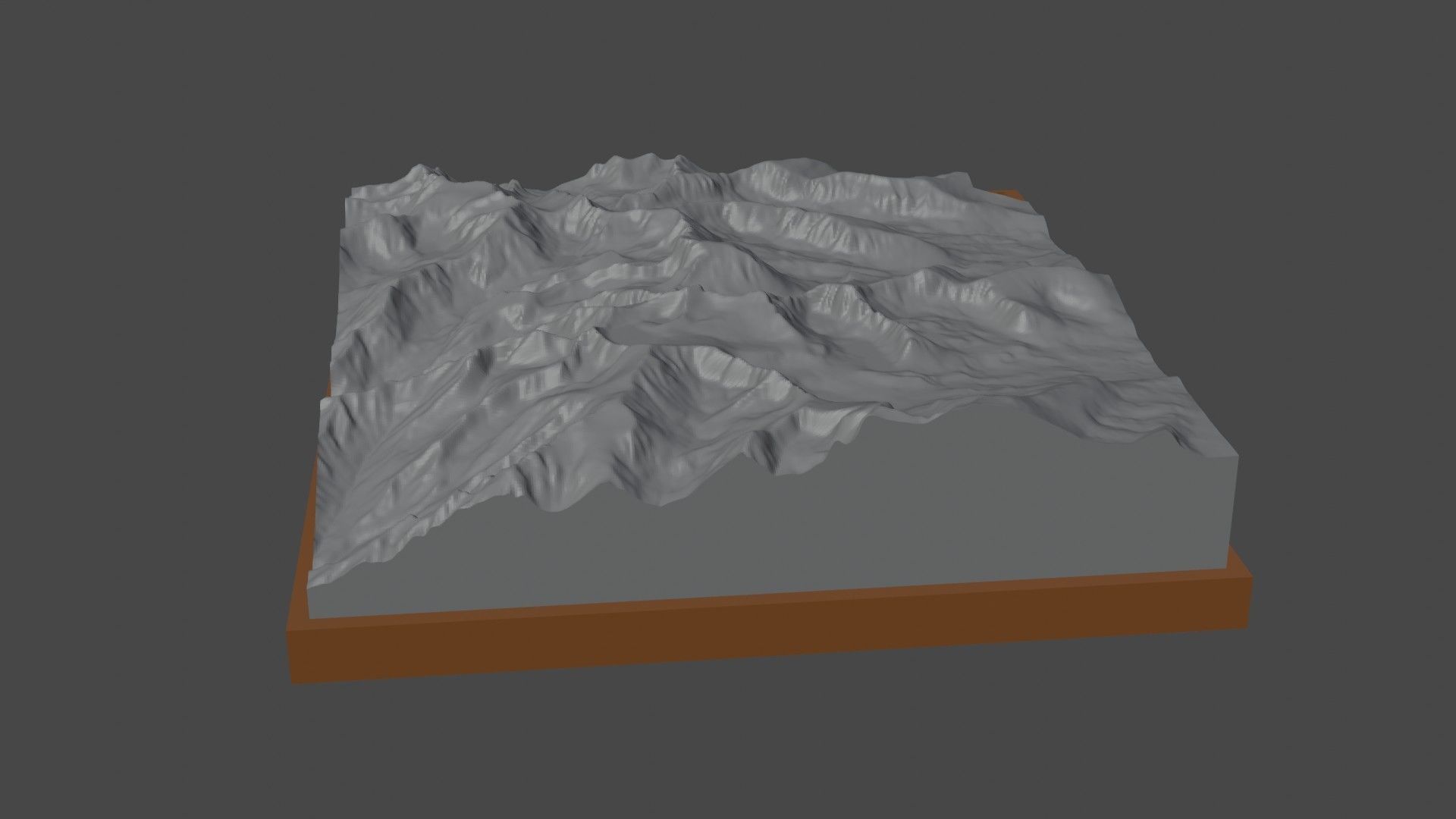 Mount Whitney 3D print model_2