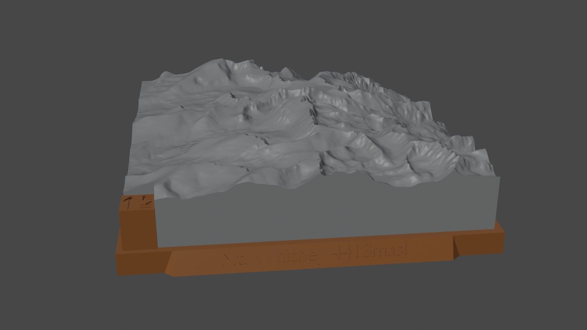 Mount Whitney 3D print model_5