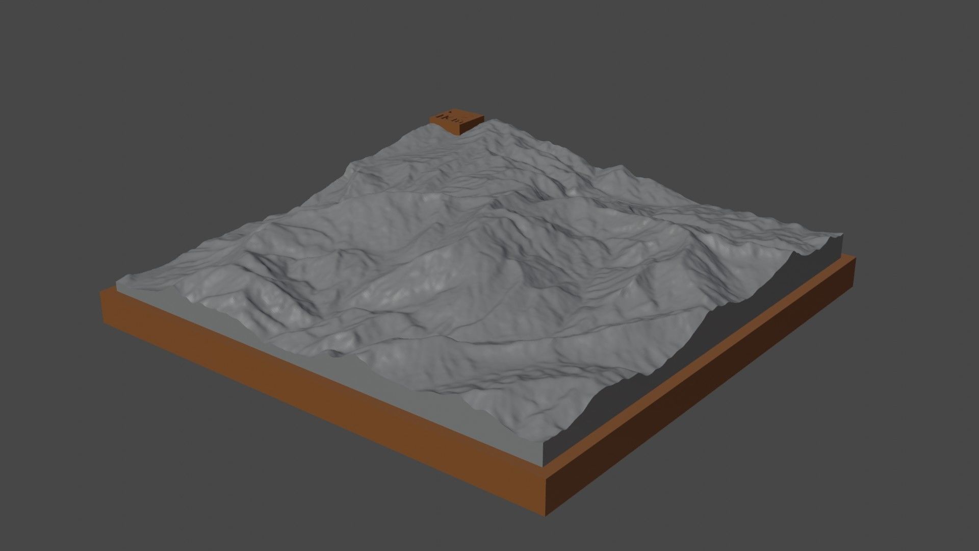 Kuh-e Bagh-e Bala 3D print model_4