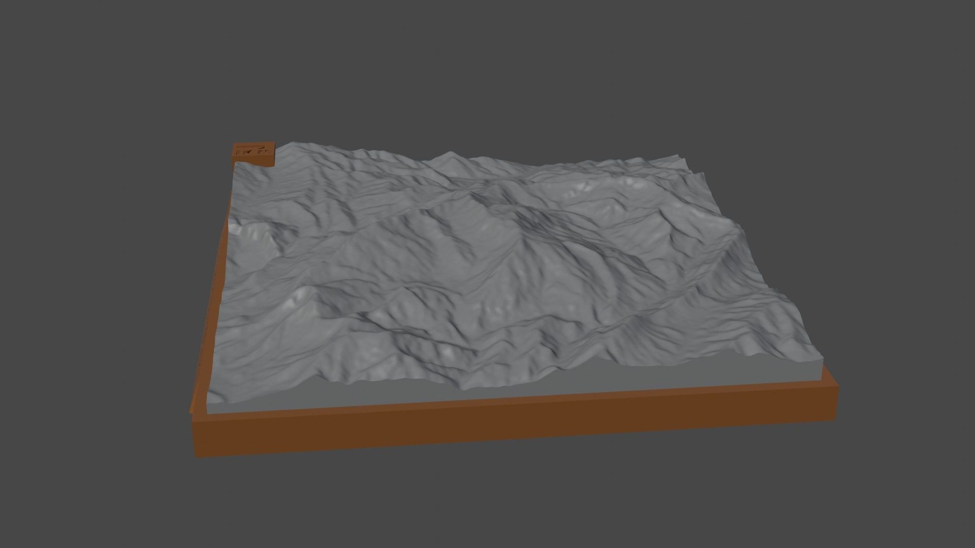 Kuh-e Bagh-e Bala 3D print model_1