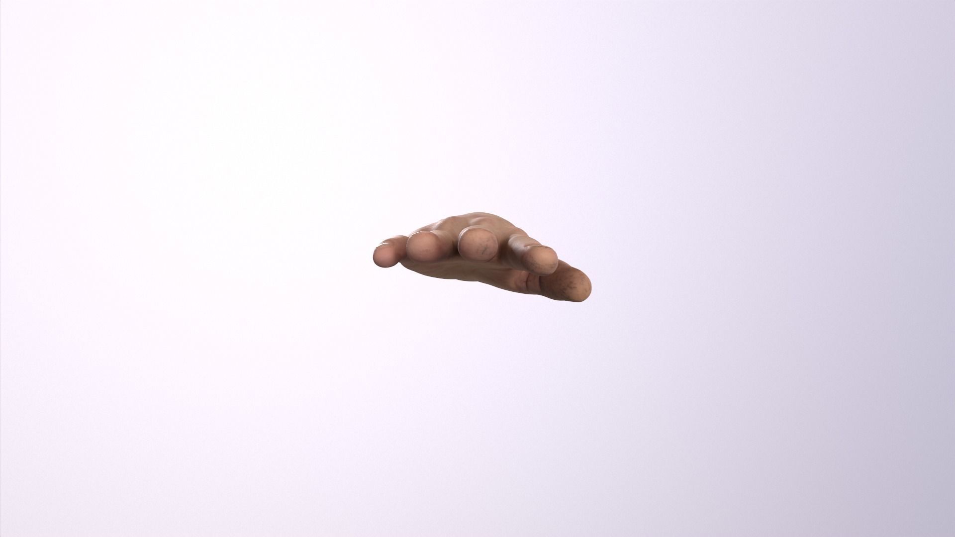 Human Hand 3D model_4