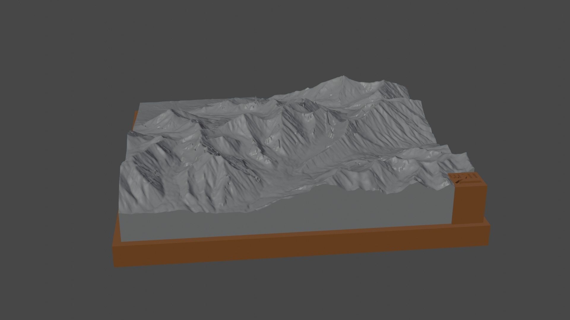 Mount Archibald 3D print model_6