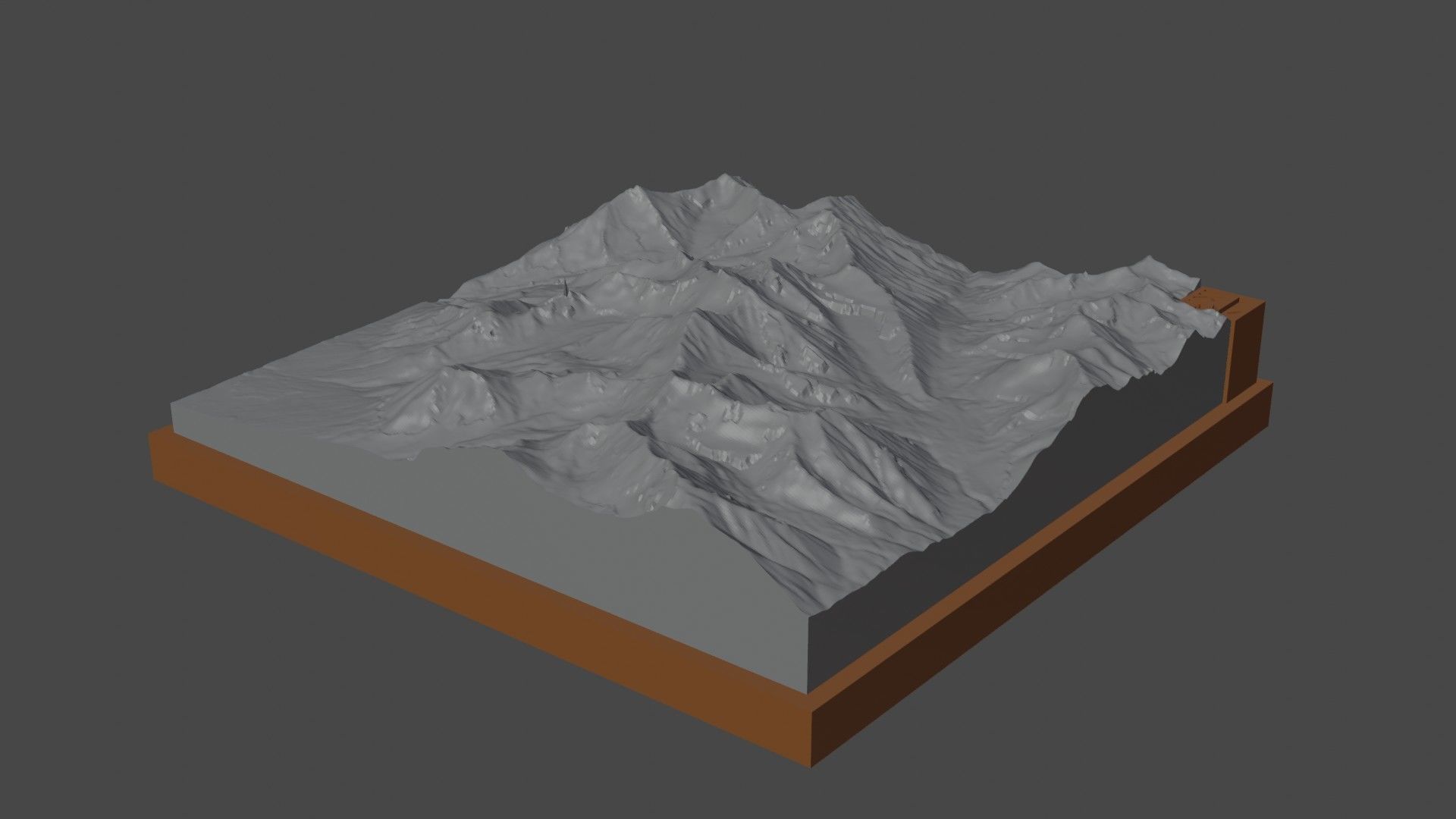 Mount Archibald 3D print model_7