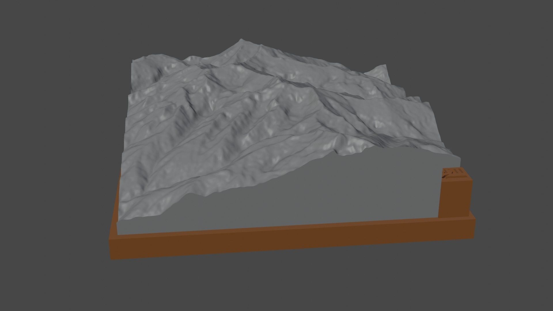 Pico Bolivar 3D print model_6